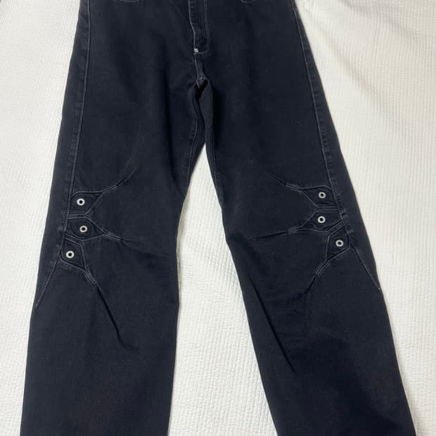 키코코스타디노브 리바이스 데님팬츠 블랙 34x31