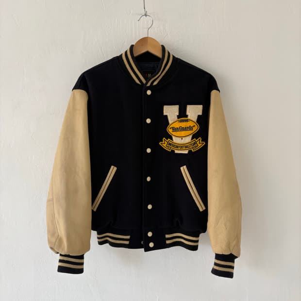 90's Van Jacket VanGuards Letterman JK