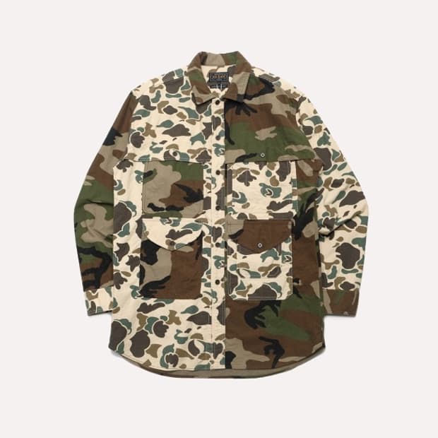 camo mix adventure shirt