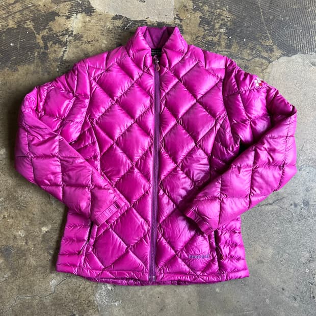 몽벨 퀼팅 경량 패딩