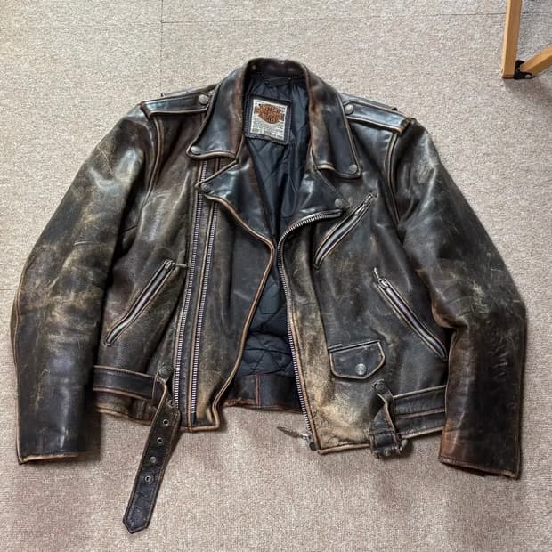 할리데이비슨 더블라이더 가죽자켓