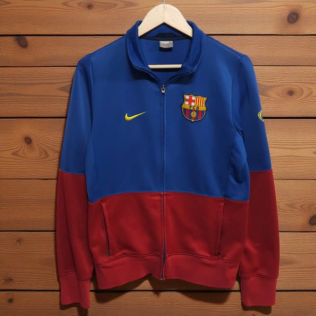 95)NIKE 나이키 2009 FC 바르셀로나 트랙탑 져지