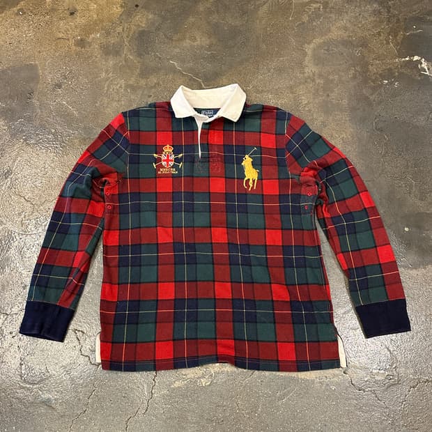 POLO 폴로 랄프로렌 빅포니 럭비티 L/S L