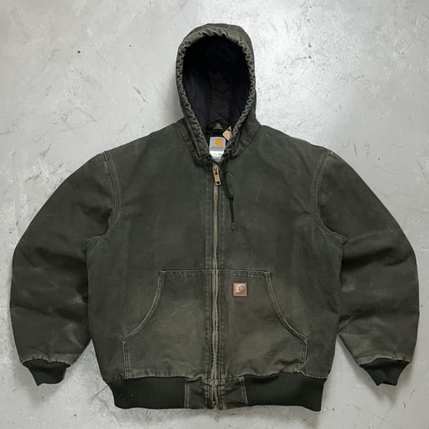 OG 칼하트 J130 액티브 자켓 칼하트 MOS 모스그린