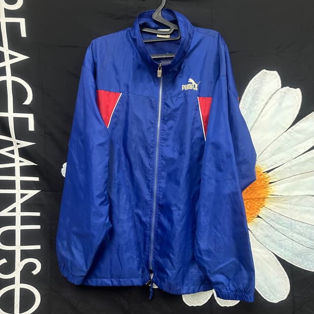 푸마 올드스쿨 일본판 오버핏바람막이 2XL110