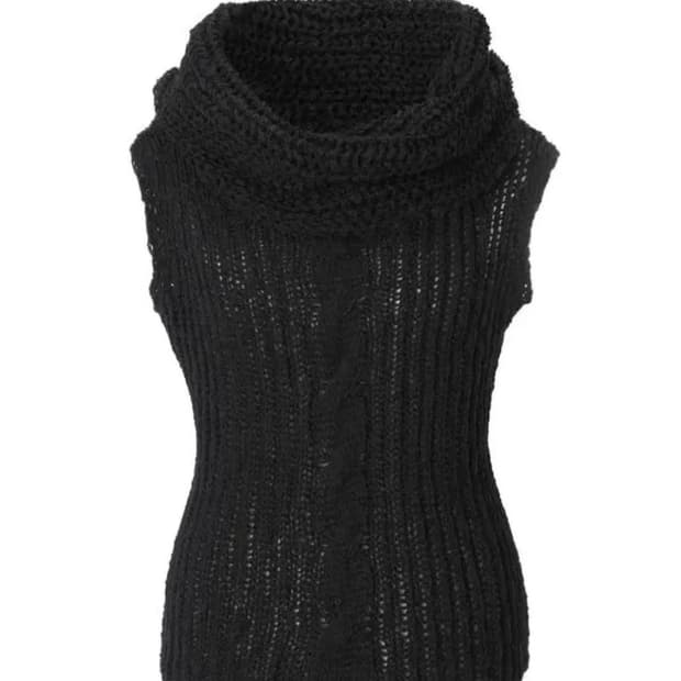 쓰리타임즈 케이블 니트 터틀넥 (단종제품)