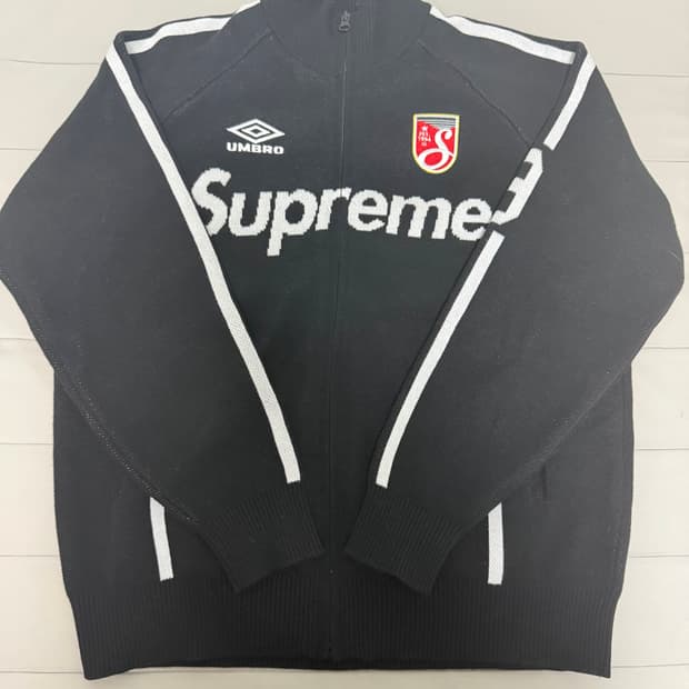 슈프림 엄브로 니트집업 S 사이즈