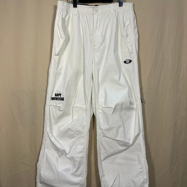 에이프 베이프 카고 와이드 팬츠 처분 
