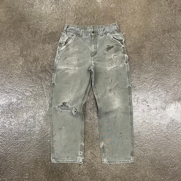Carhartt 데미지 카펜터 팬츠 (32“)