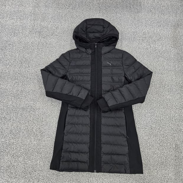 [S] 푸마 여성 덕다운 후드 롱패딩 점퍼 1110J1