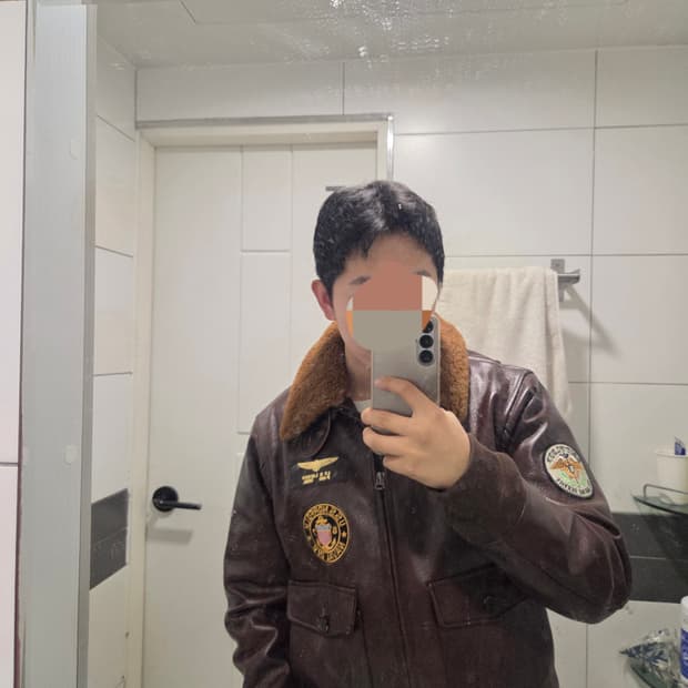 폴로 g1 가죽 자켓