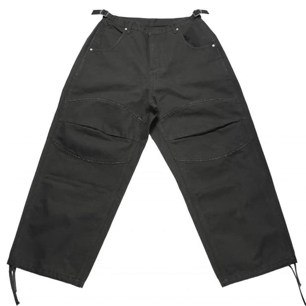 [M] MJD CANVAS 3D KNEE PANTS CHARCOAL
