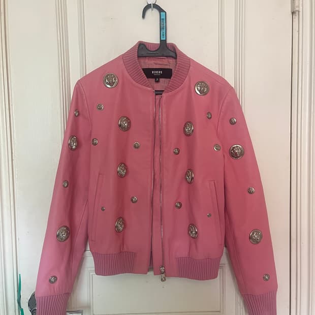 베르사체 블루종 자켓