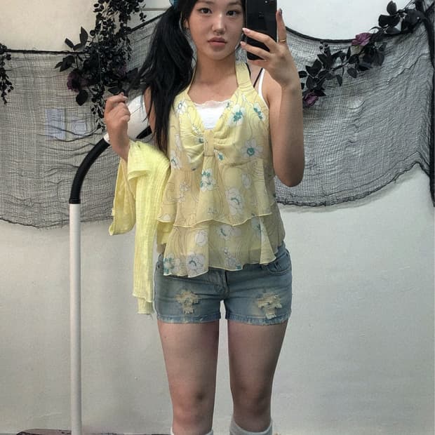 레몬코어 빈티지 여름 세트