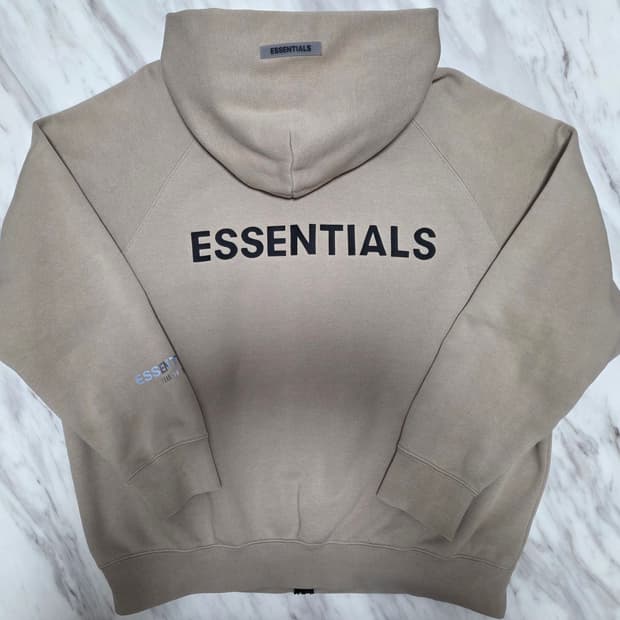 피오갓에센셜 플리스 후드집업