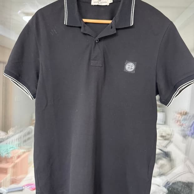 스톤아일랜드 폴로 pk반팔티 블랙