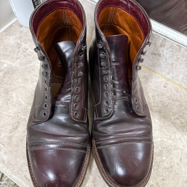 알든 코도반캡토 부츠8.5D