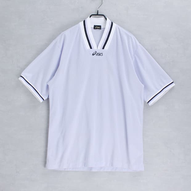 90's asics _ soccer jersey top S6039