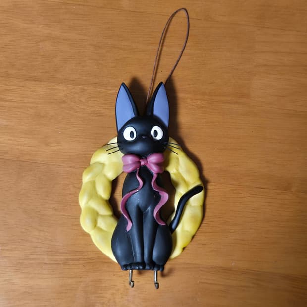 지브리 마녀배달부 키키 지지 빵리스 벽걸이후크