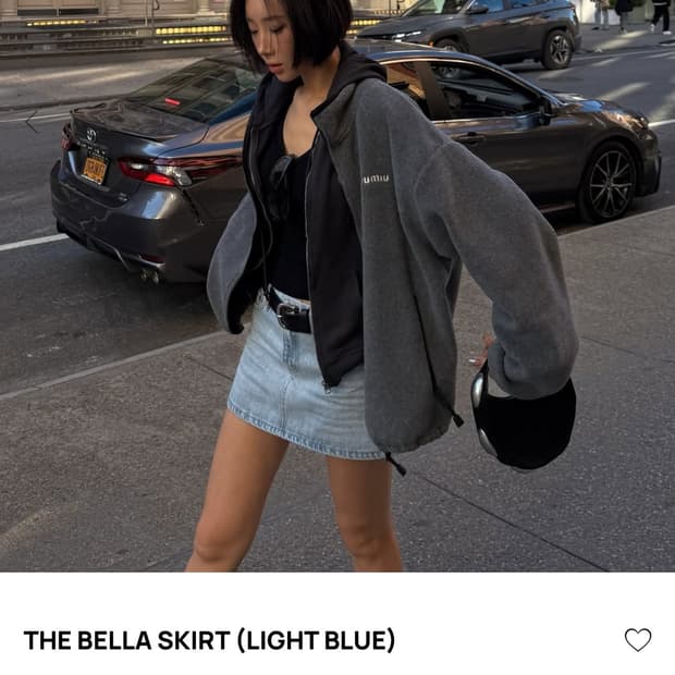Glowny 벨라 스커트s (blue) 새상품