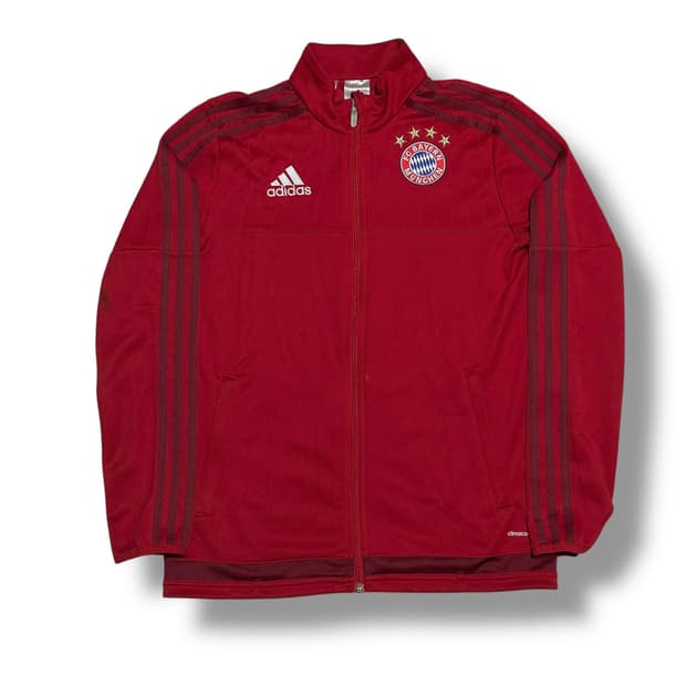 Adidas 바이에른 뮌헨 레드 트랙탑 져지