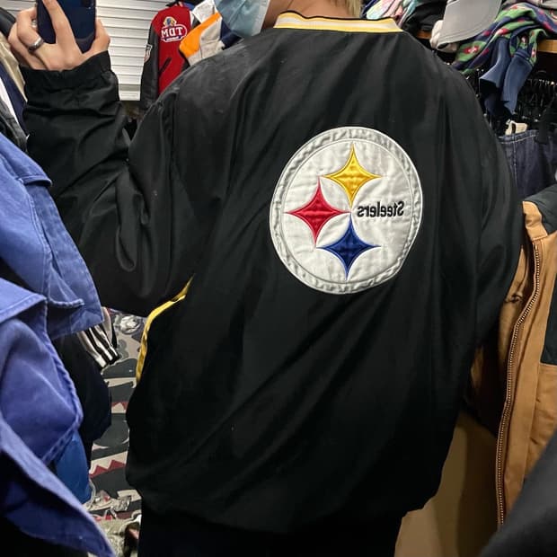 NFL steelers 빅로고 웜업