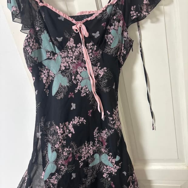 나비원피스 핑크패치스커트