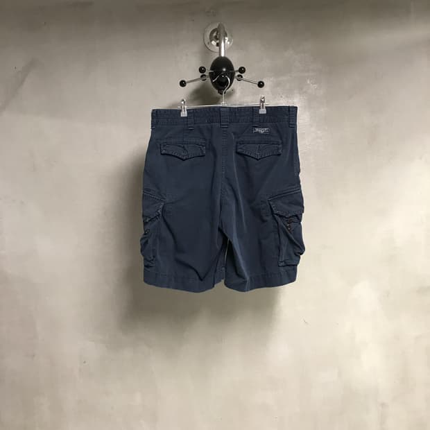 폴로 랄프로렌 네이비 카고 반바지 36