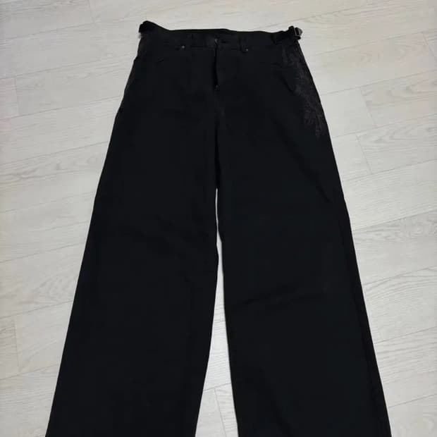 폴리테루 폴리테루 페더 고시마 팬츠 블랙 XL 4