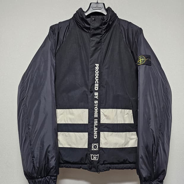 슈프림 x 스톤 아일랜드 리버시블 다운 퍼퍼 자켓