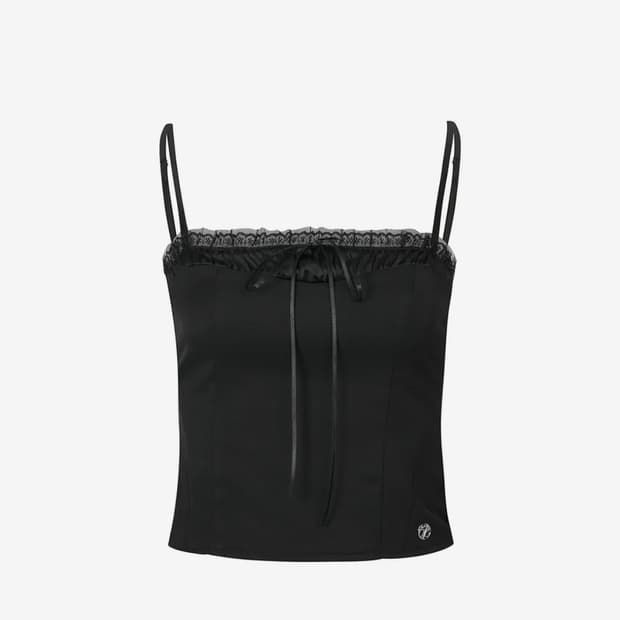 페인오어플레져 샬롯 탑 블랙