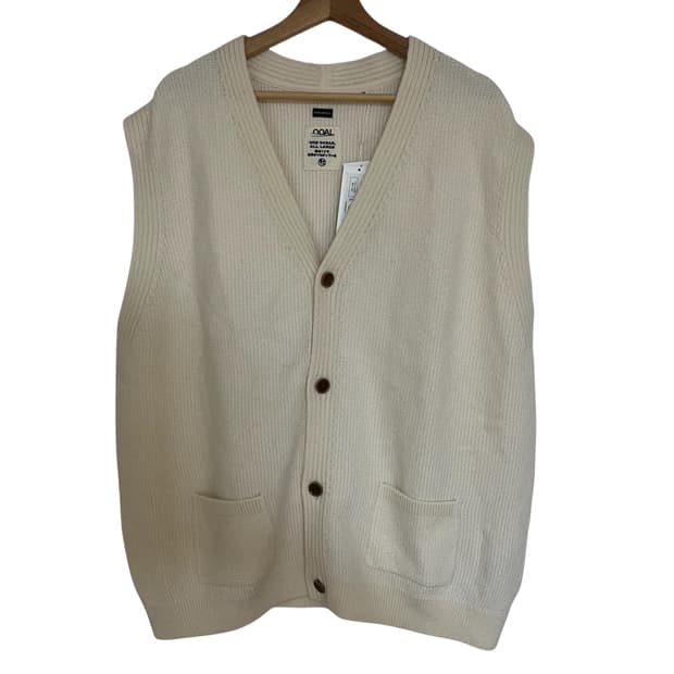 [L] 나나미카 코덴시 니트 울 베스트