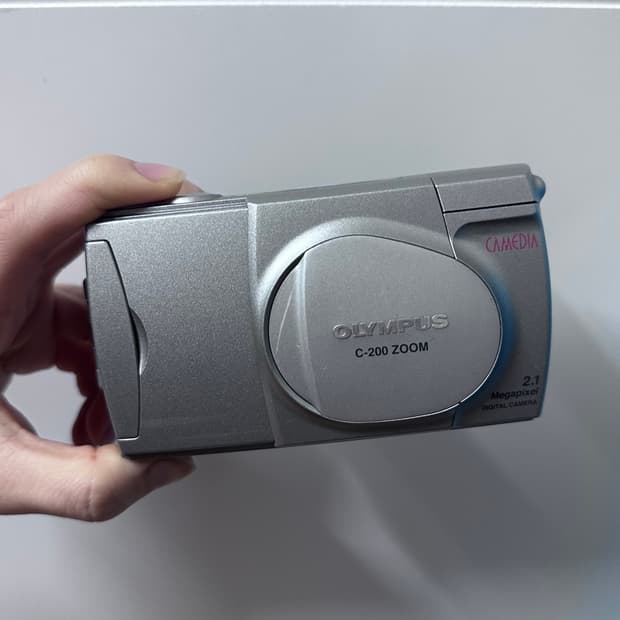 올림푸스 카메디아 c-200 풀박스