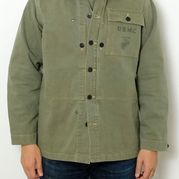버즈릭슨 USMC M-1944 헤링본 유틸리티 자켓 (42)