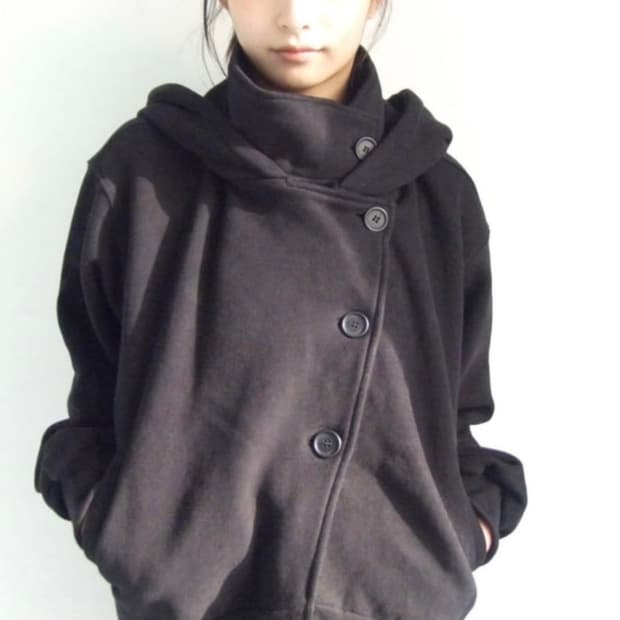 오스하이 하이넥 후드집업