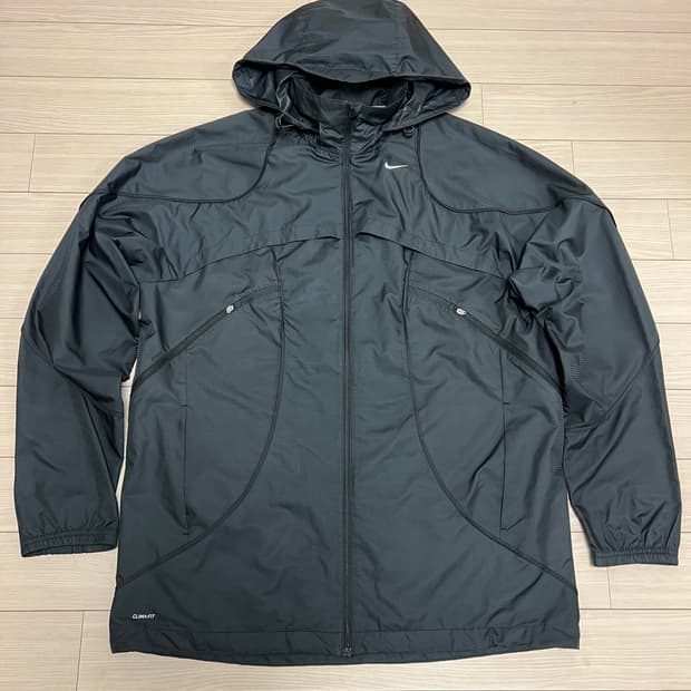 나이키 CLIMA-FIT 후드 바람막이 자켓 블랙 / XXL