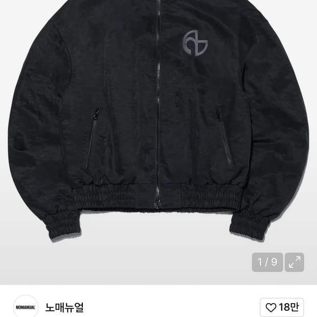 노매뉴얼 코치자켓 L