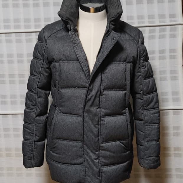 (kinloch) 킨록 덕다운 챠콜 패딩 점퍼 95 / 후드 탈부착