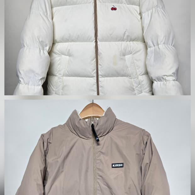 키르시 양면 오리털 패딩 (1사이즈)