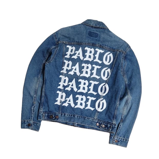 리바이스 칸예웨스트 Pablo 데님 자켓