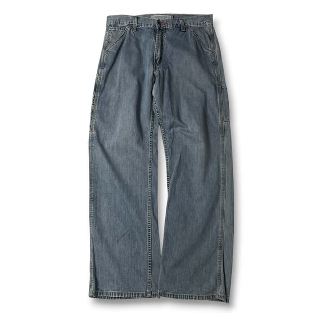 (33) 리바이스 연청 레드탭 카펜터 루즈 스트레이트 핏 데님 팬츠