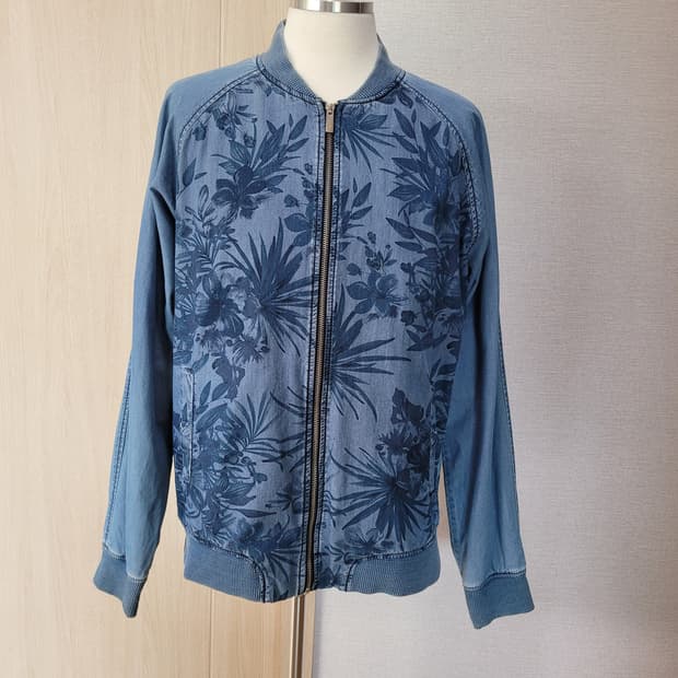 자라맨 ZARAMAN 데님 블루종 자켓 XL 블루