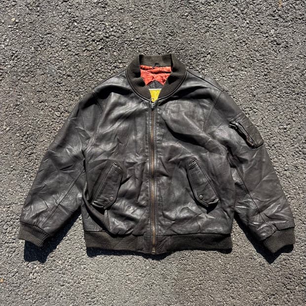 ANECDOTE G-2 레더 자켓