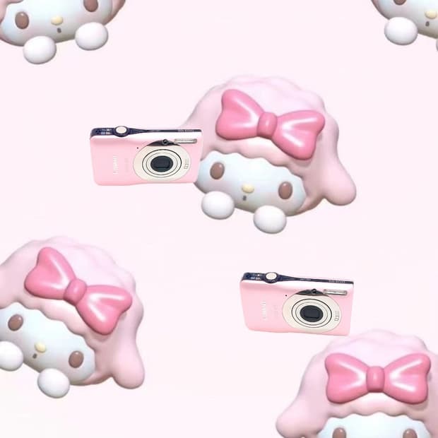 딸기우유&예지 디카!) Canon IXUS 105 카메라