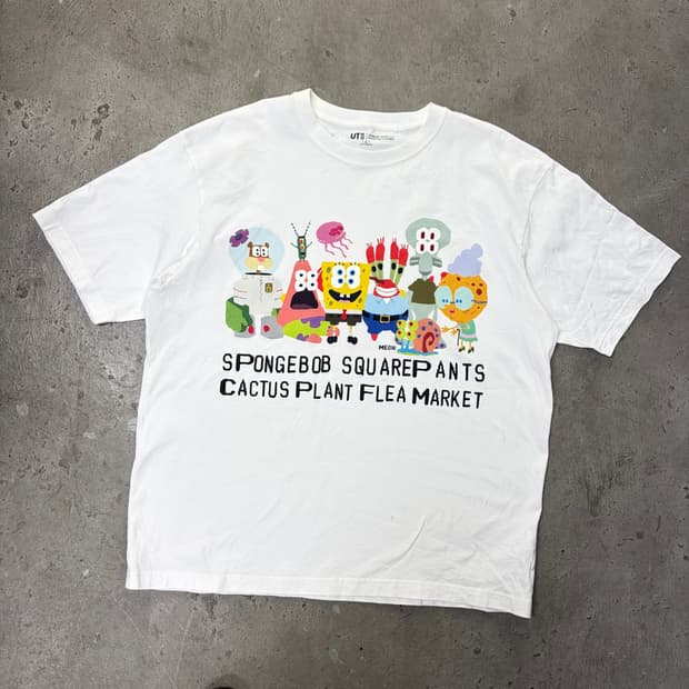 유니클로 스폰지밥 반팔티[2219]