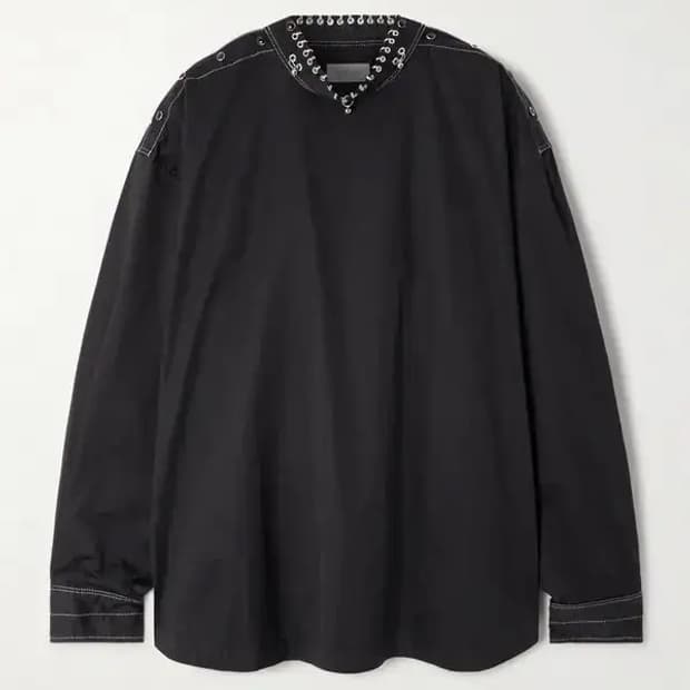 LEMAIRE, Metal shirt top (34)