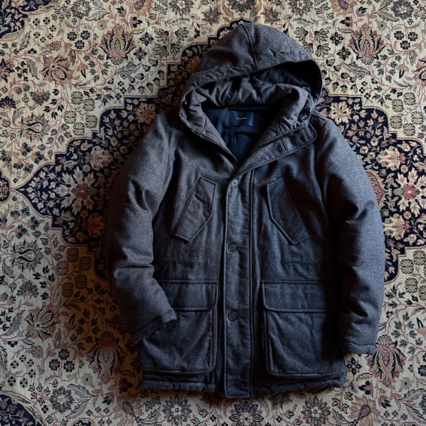 란스미어 구스다운 코트 100