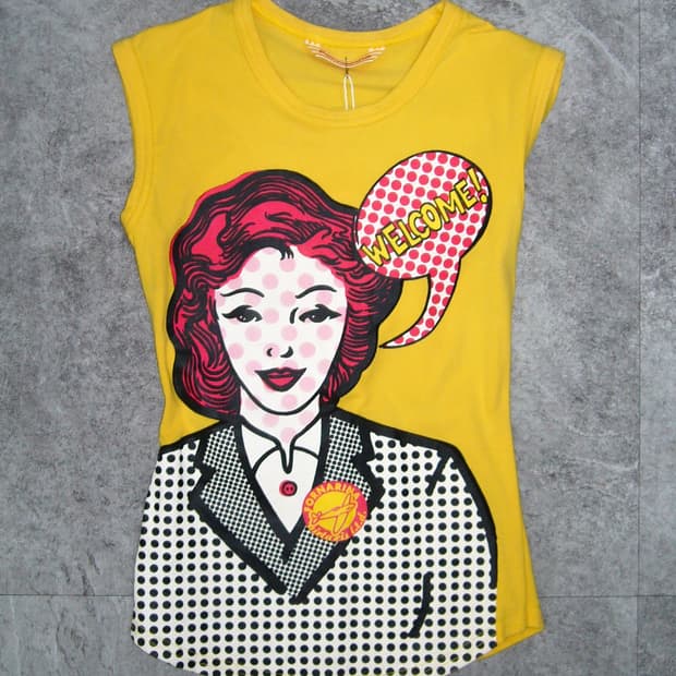 Pop Art Sleeveless Top