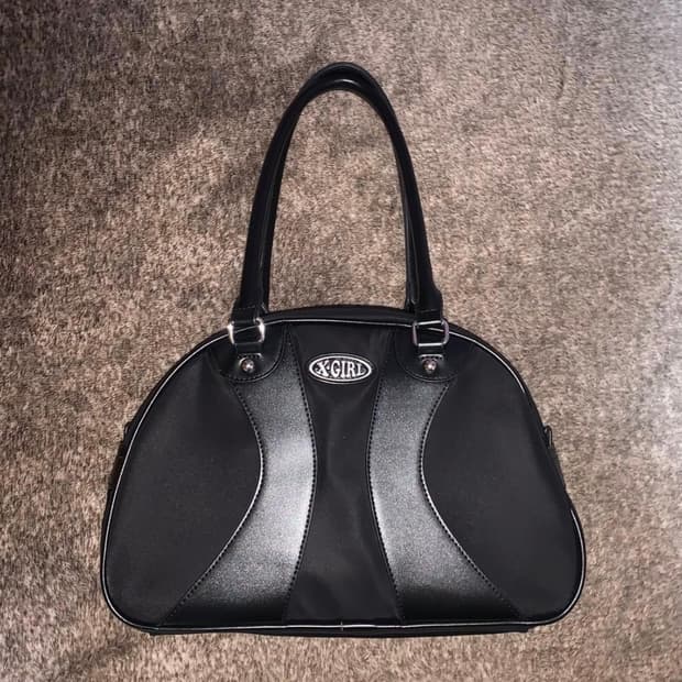 엑스걸 X-girl 볼링백