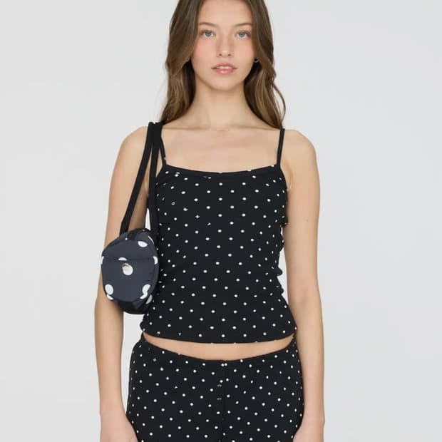 글로니  도트 나시+ 스커트 S 새상품